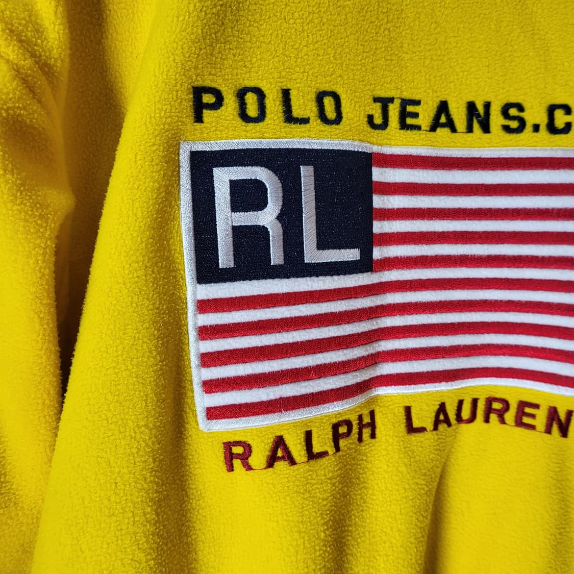 90s 폴로 랄프로렌 플리스 자켓 (L) 상품이미지7