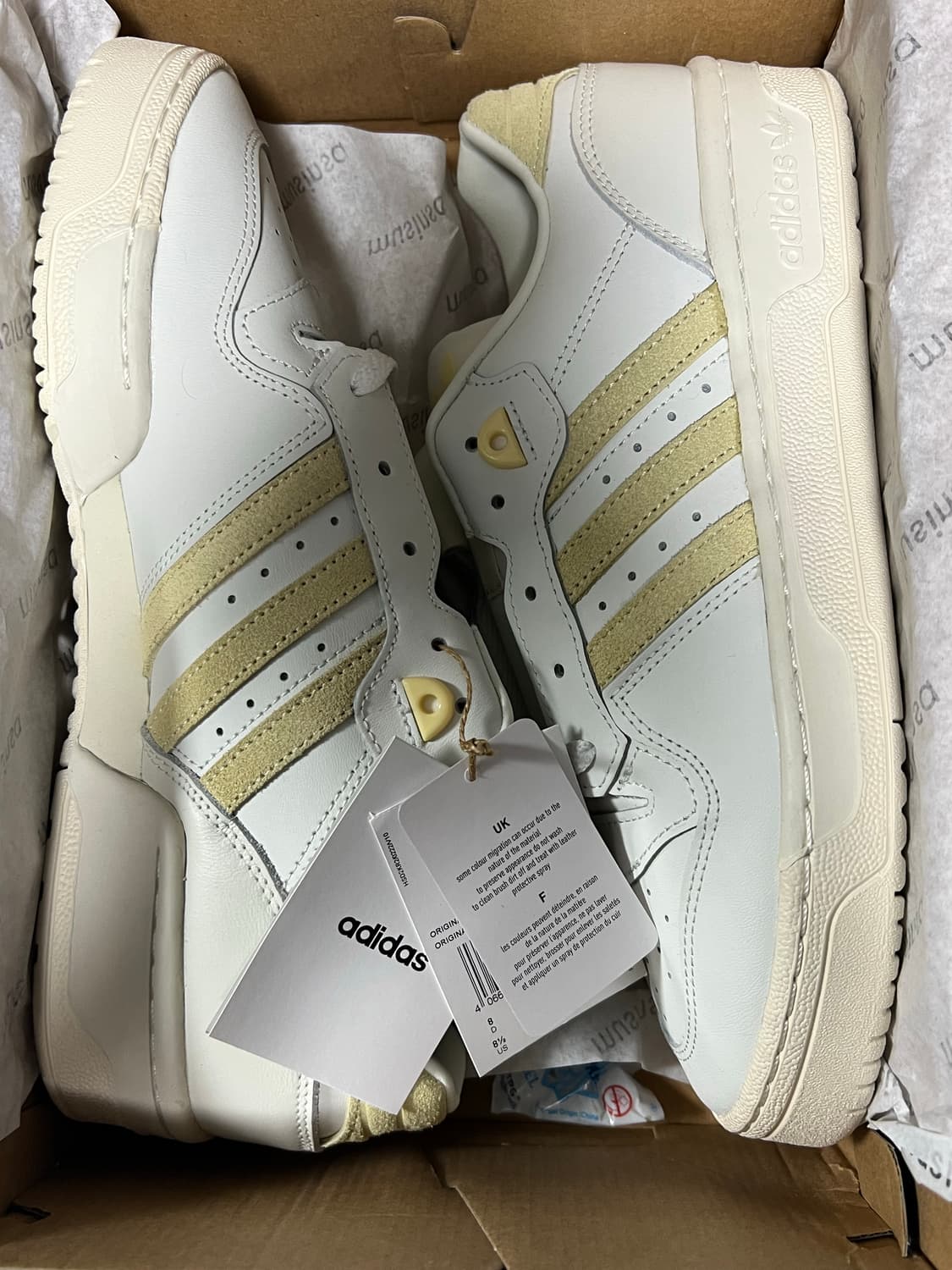 새상품[265] 아디다스 라이벌리 로우 화이트 상품이미지3