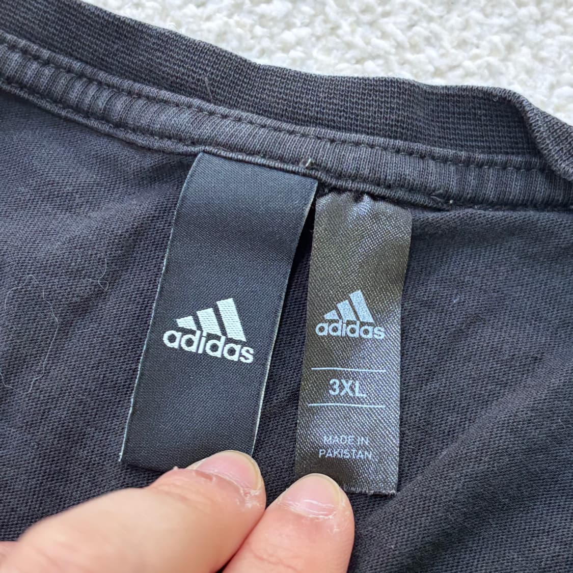 3XL 아디다스 빅로고 반팔 티셔츠 0305E 상품이미지3