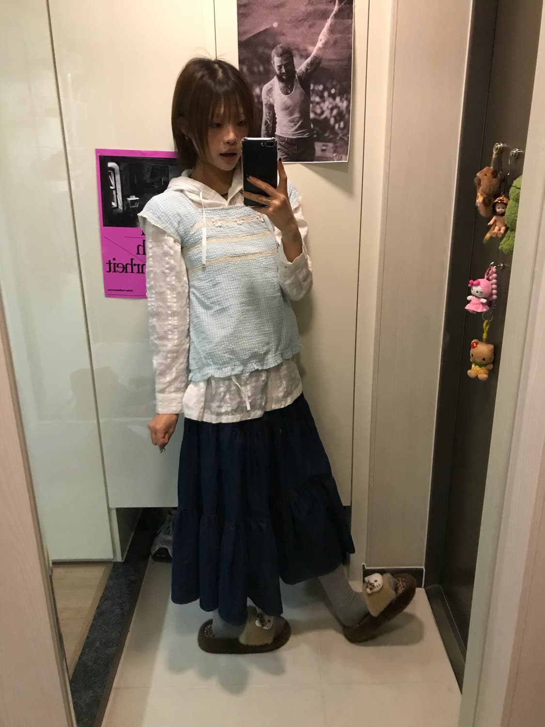 𖤐소프트 민트 모리걸set𖤐  상품이미지1