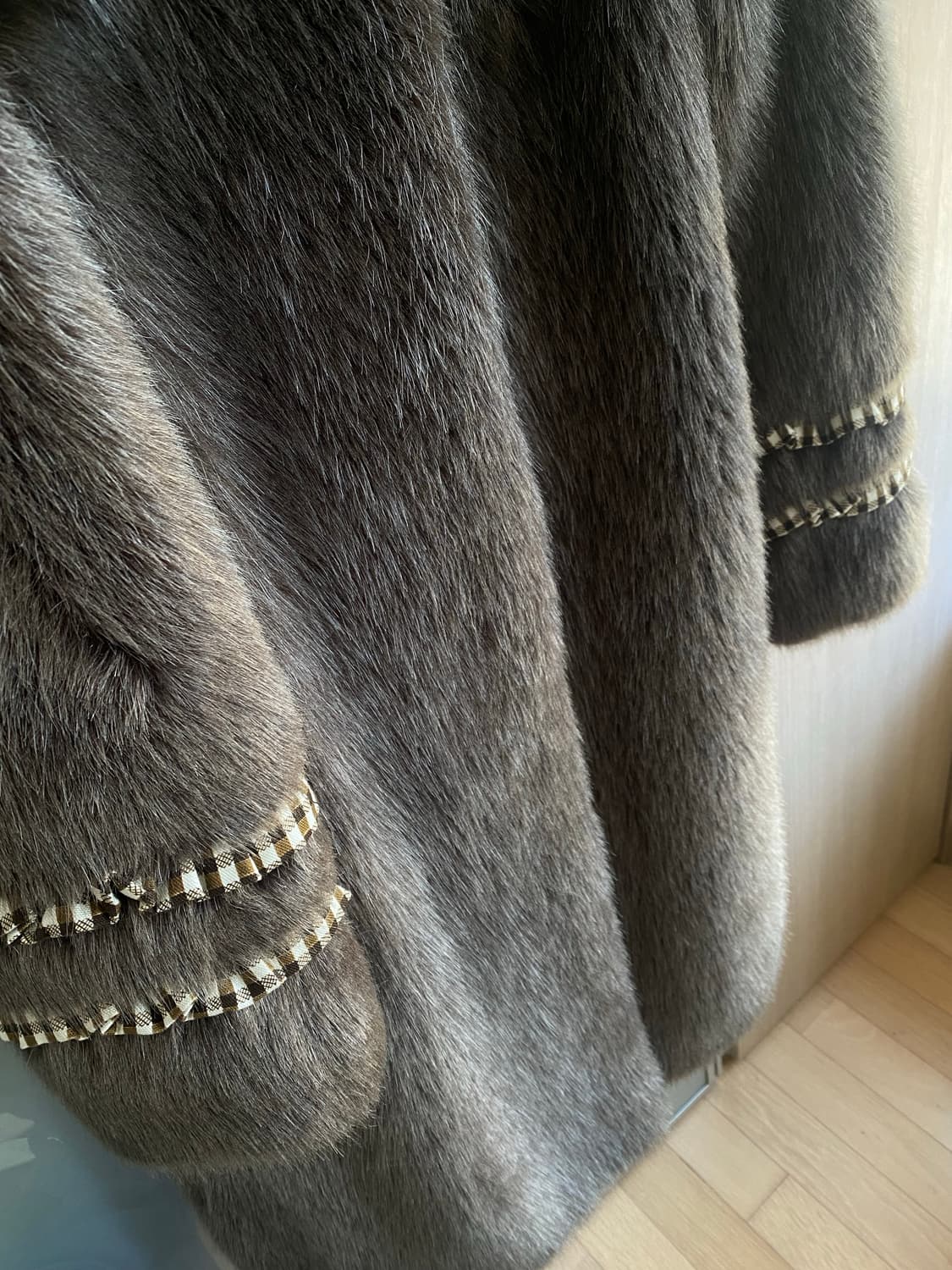 Shrimps 쉬림프 퍼 코트 상품이미지6