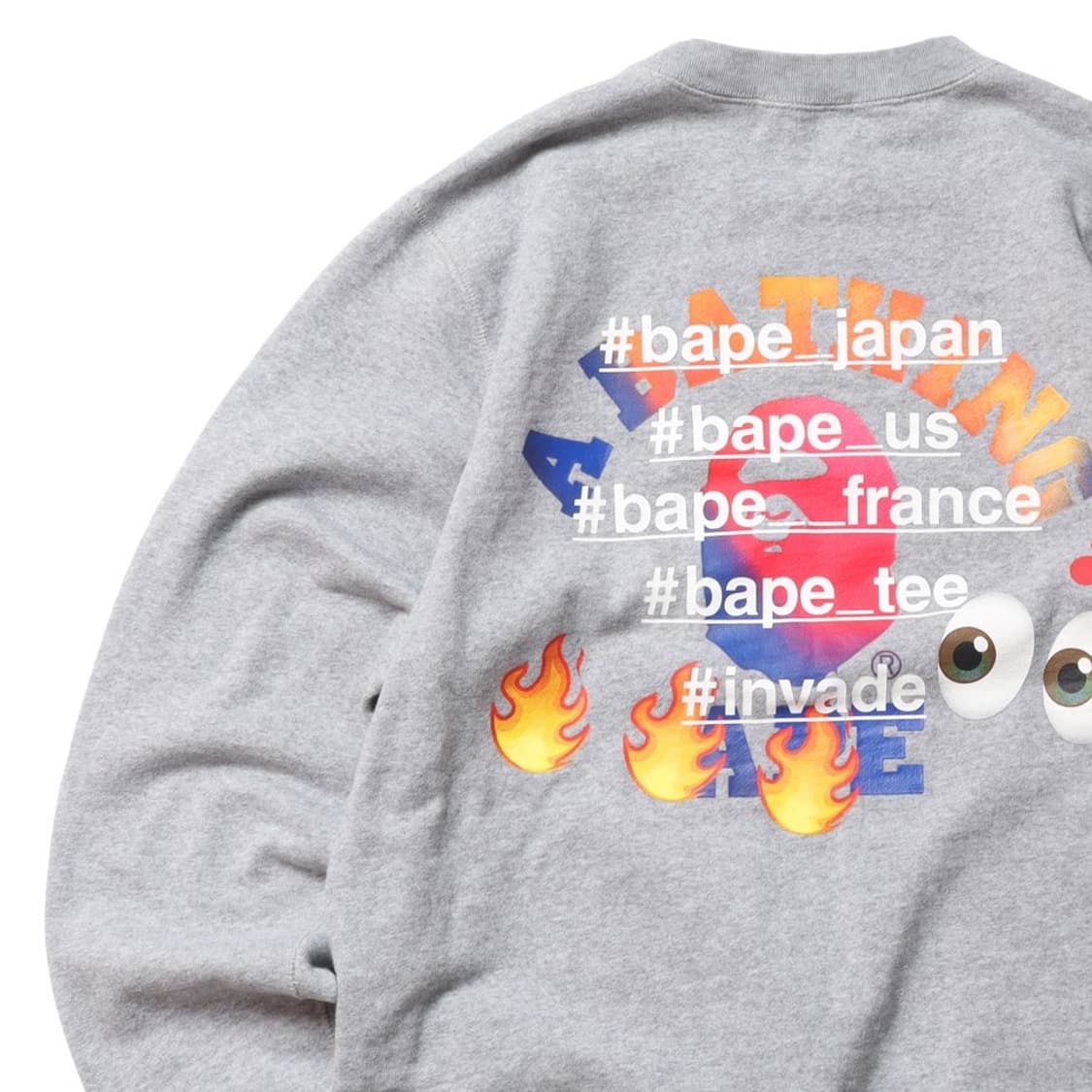 베이프 A Bathing Ape Printing Sweatshirt    상품이미지5