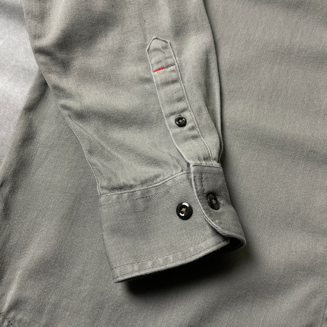 ARIAT 빈티지 라이트 그레이 코튼 워크 셔츠 A00589 상품이미지6