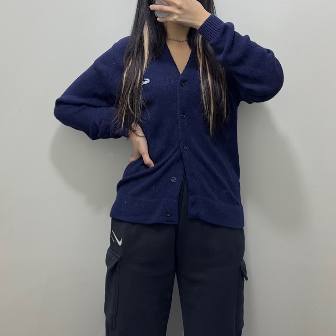 라코스테 베이직 가디건 상품이미지1