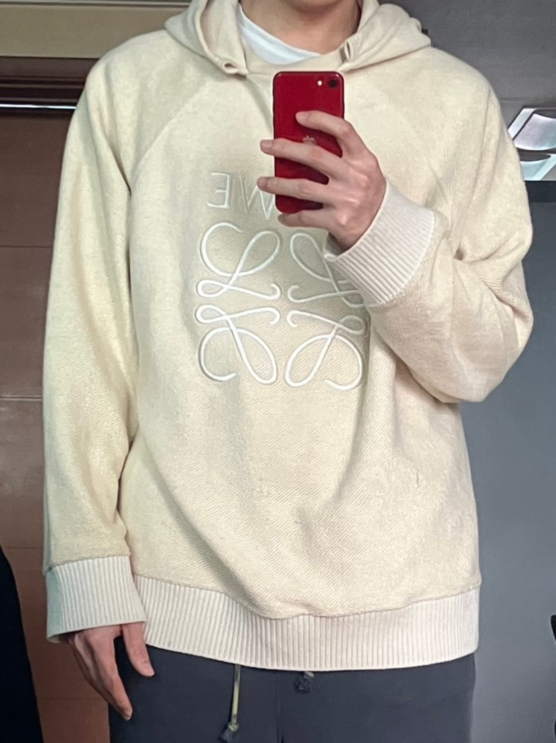 로에베 아나그램 후드티 상품이미지2