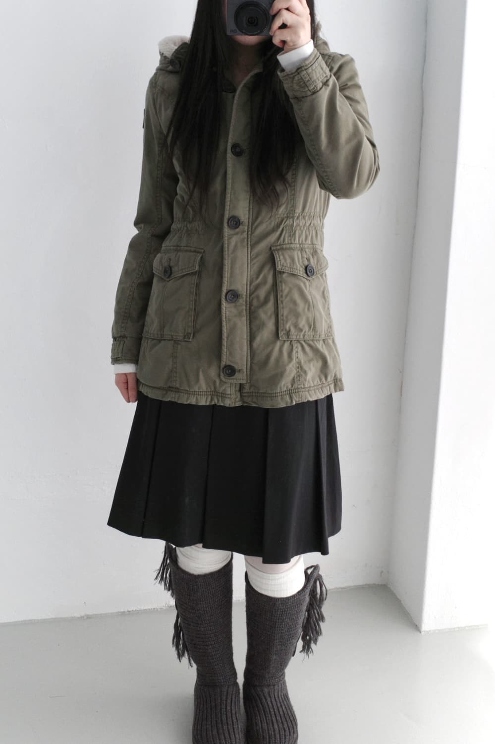 abercrombie) fur safari jacket 상품이미지6