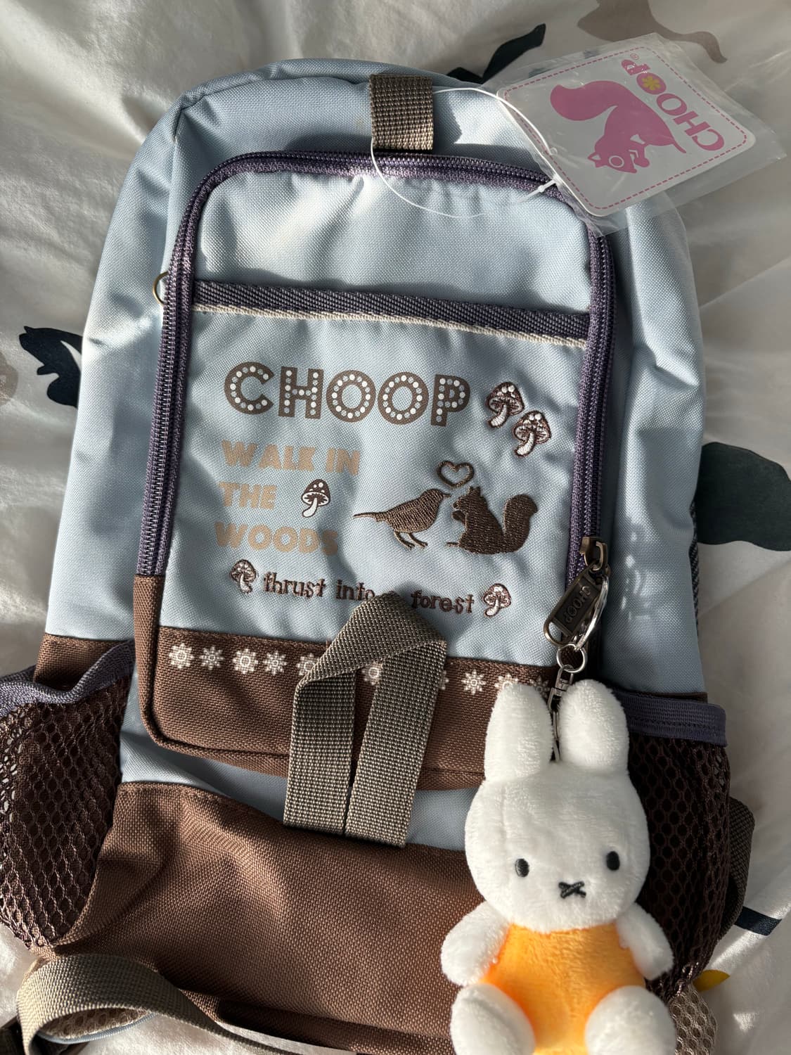 choop 일본 빈티지 백팩 새상품 리락쿠마 키티 모리걸 고전 y2k 상품이미지2