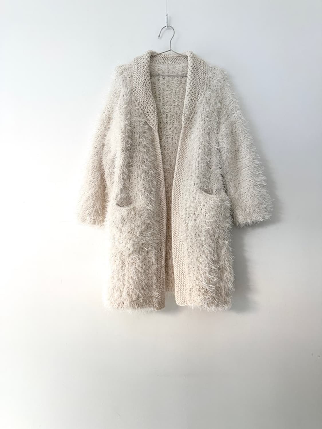 Loose warm cardigan / ivory 상품이미지1