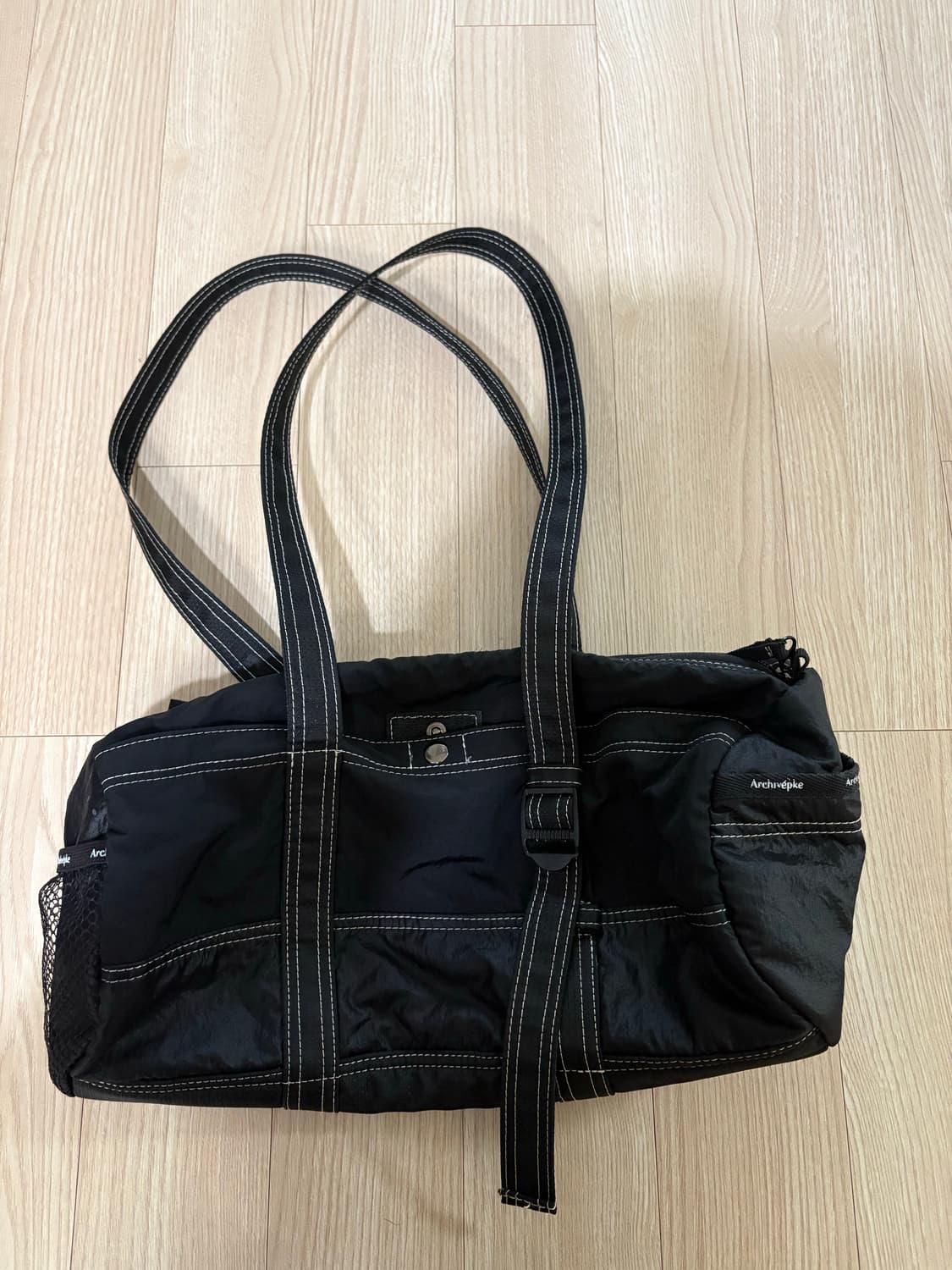 아카이브앱크 더플백 블랙 상품이미지6