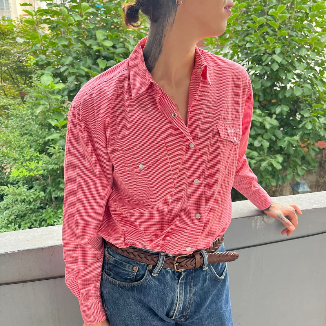 80s DOCKERS LEVIS 도커즈 리바이스 웨스턴 셔츠  상품이미지2