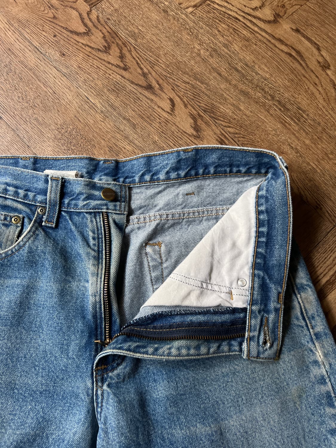 [32]칼하트 USA 빈티지 워싱 워크 데님 팬츠 상품이미지3