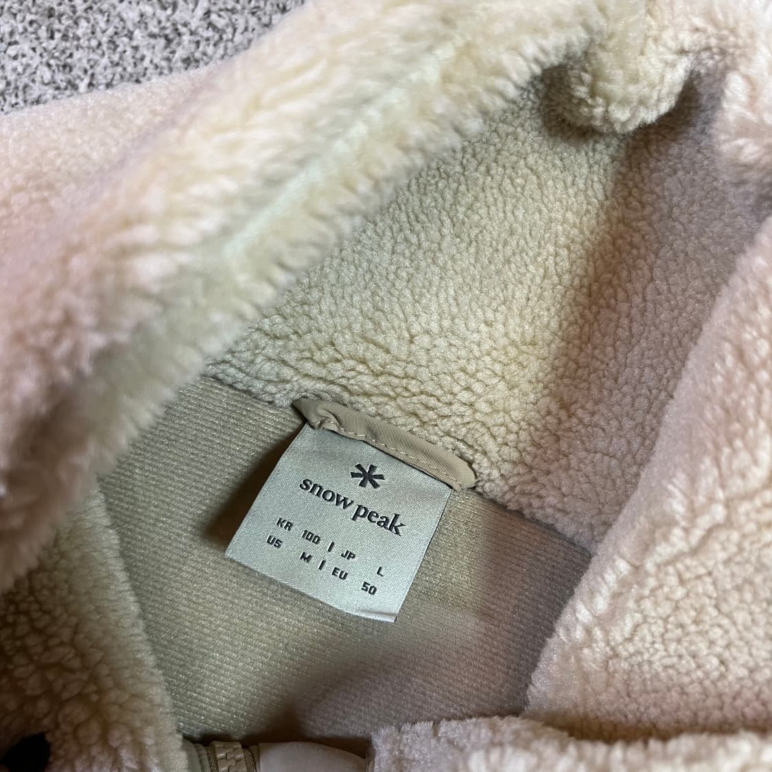 스노우 피크 우먼 플리스 자켓 상품이미지3
