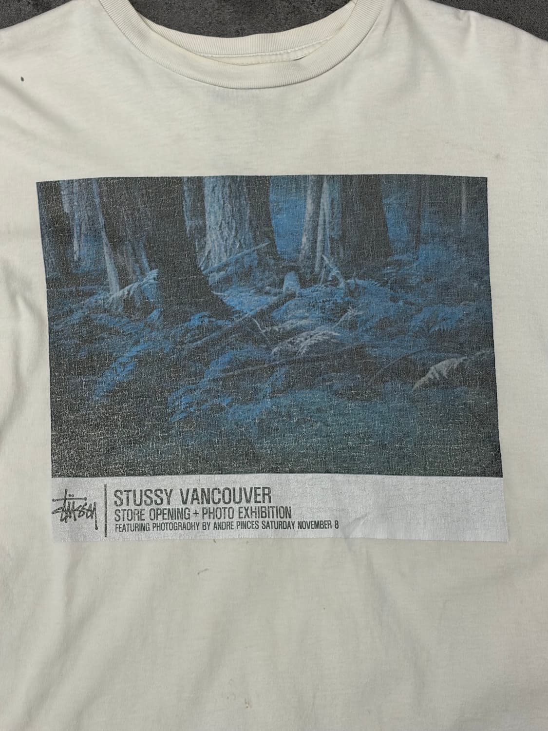 00s 스투시 벤쿠버 반팔 티셔츠 상품이미지2