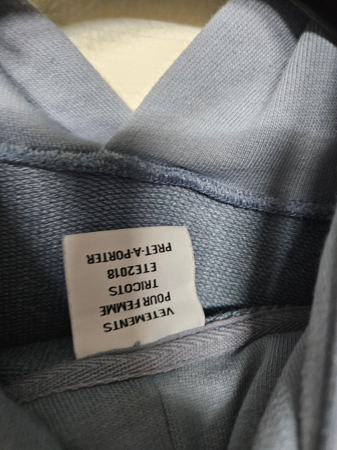 베트멍 유니콘 후드 티셔츠 og 소라색 L사이즈 상품이미지9