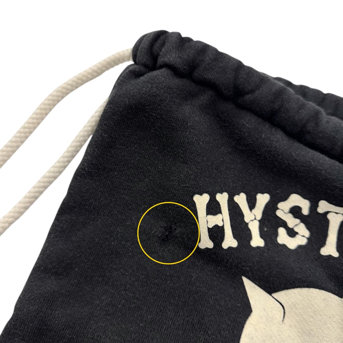 히스테릭글래머 스웻 냅색 백팩 블랙 상품이미지8