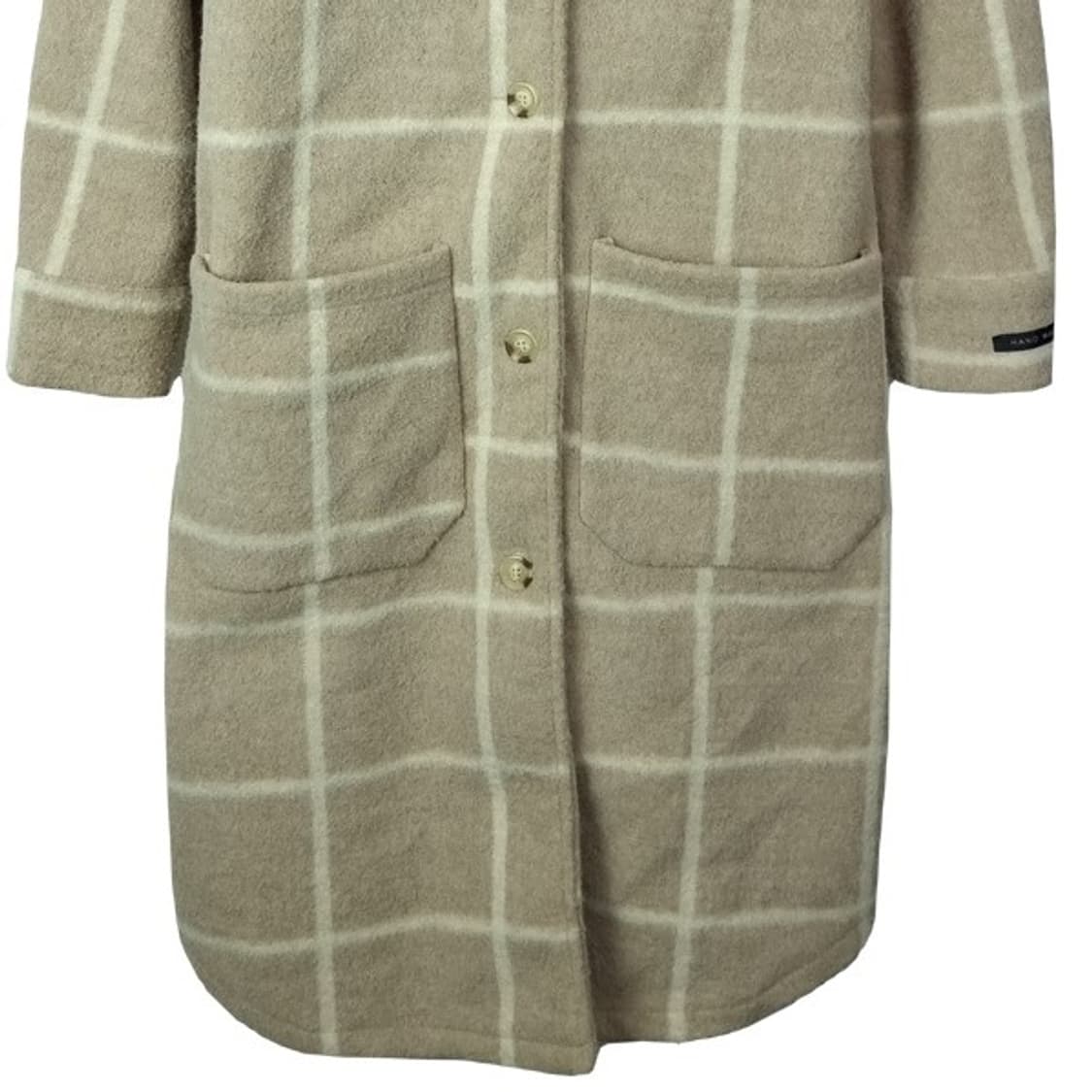 [더오픈프로덕트 오픈YY] 핸드메이드 체크 롱코트 M16354 상품이미지5