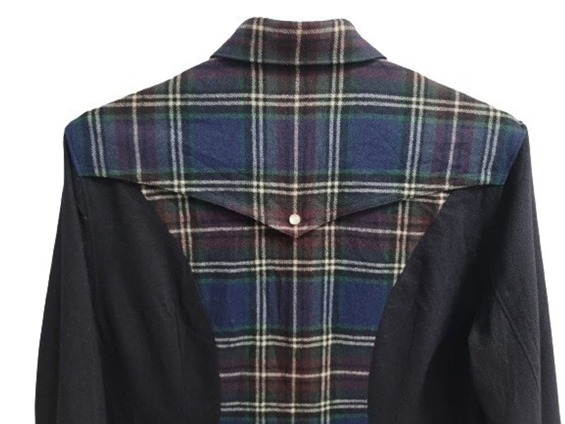 SYSTEM 시스템 모직 체크배색 케주얼 남방 66

 상품이미지5