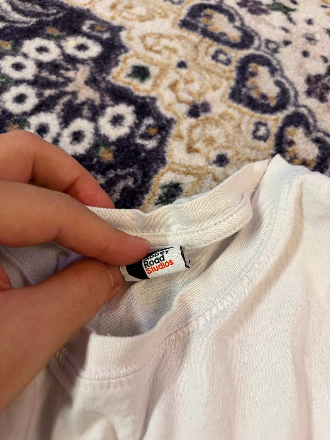 Beatles Abbey Road Studio 화이트 티셔츠 xxl 상품이미지3