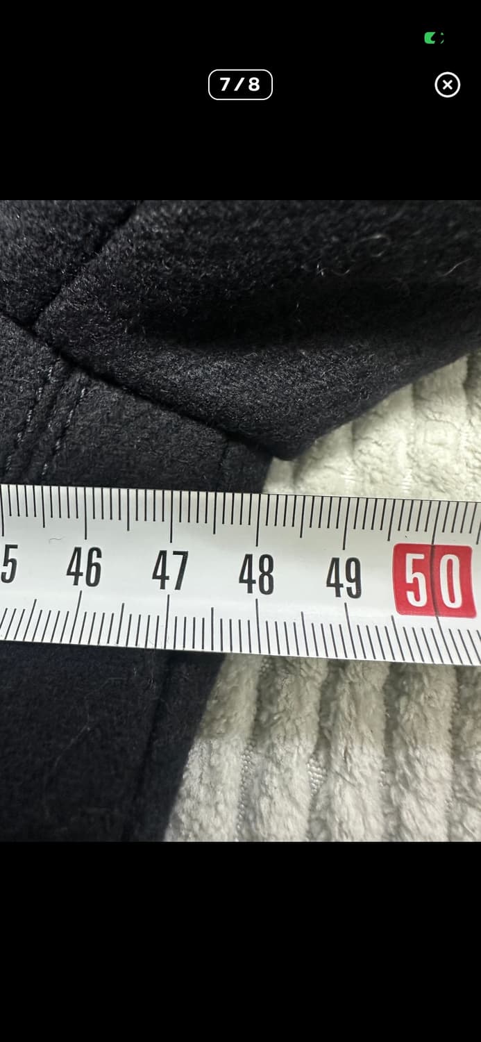 솔리드옴므 더블 브레스티드 피코트 상품이미지7