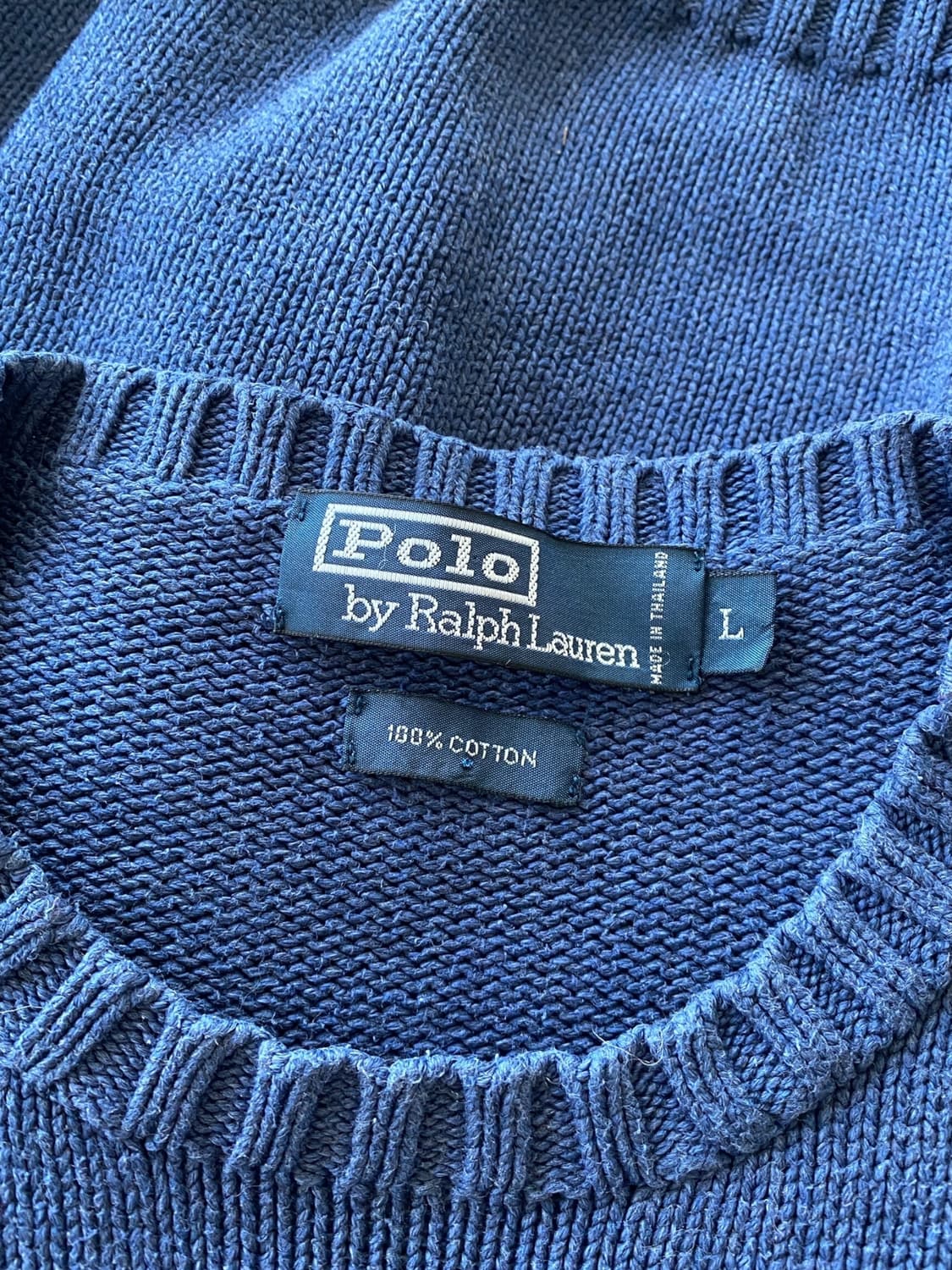 폴로 코튼 크루넥 스웨터  상품이미지6