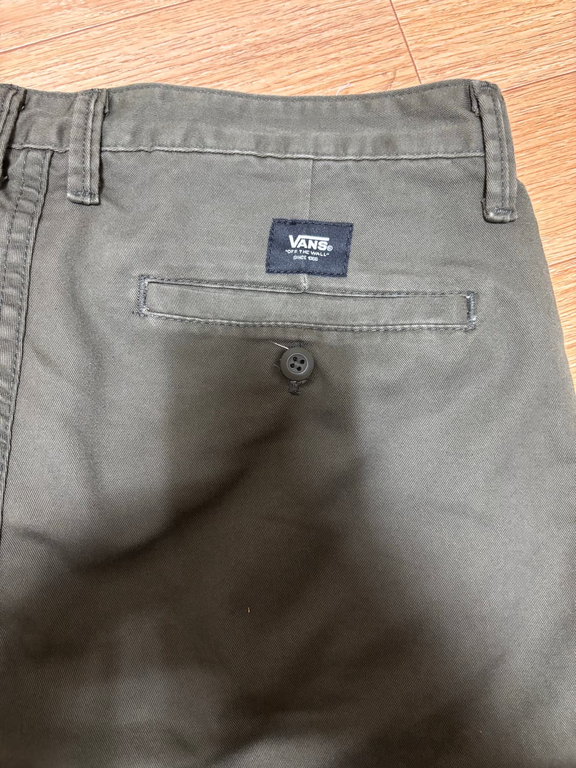 빈티지 Vans 반스 카키색 면바지 상품이미지1