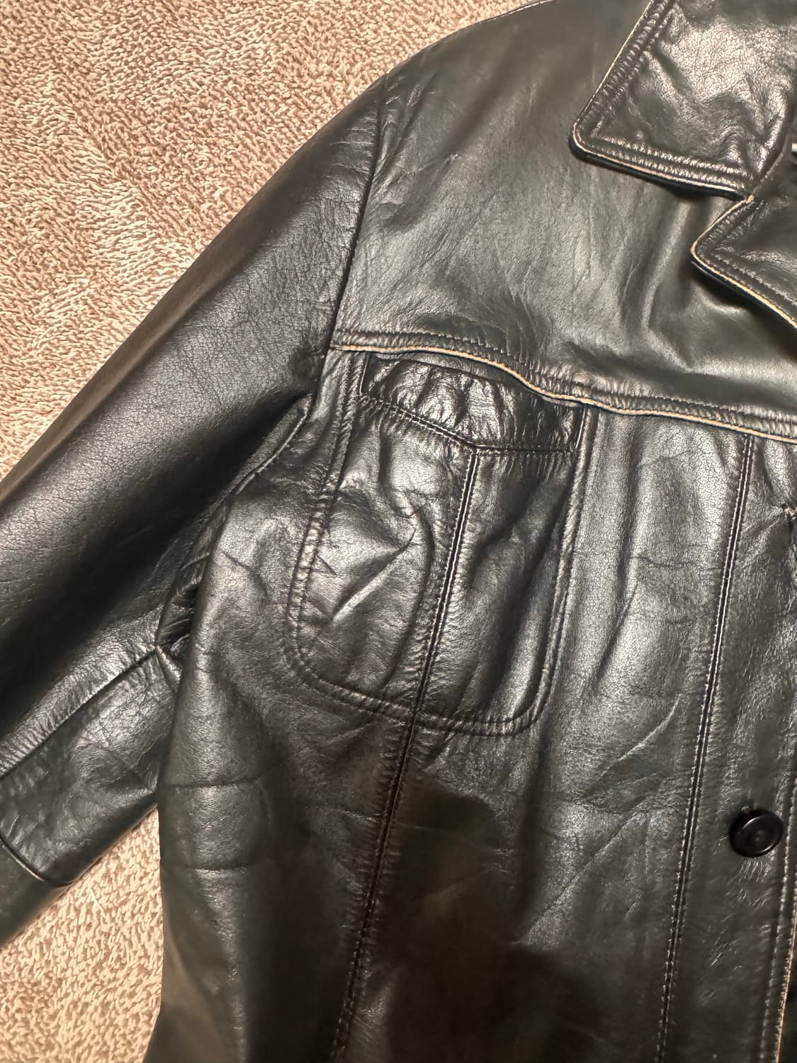 레더 카코트 L 상품이미지3