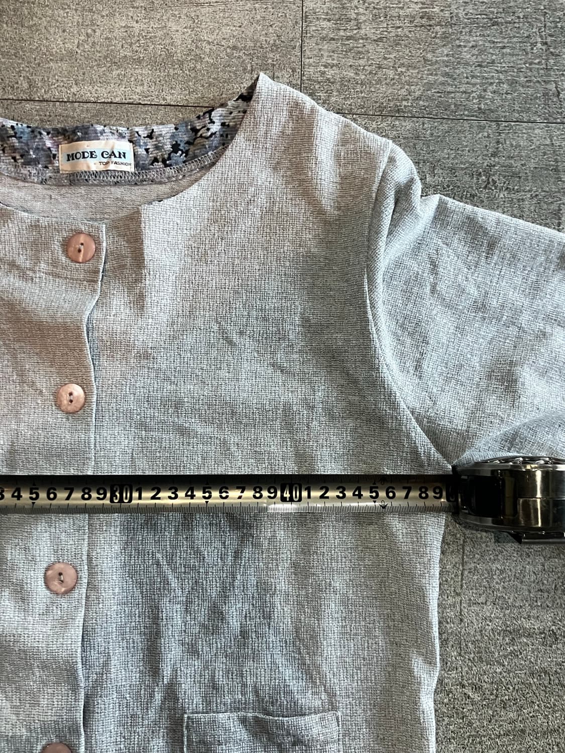 일본빈티지 Modecan 하구미모리걸 달천깔페어리 레이어드가디건 상품이미지2