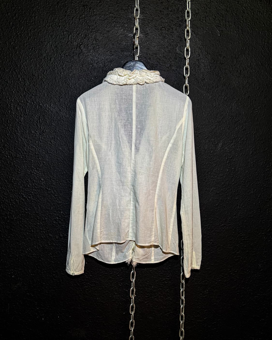 White Rope-Line Shirt 상품이미지4