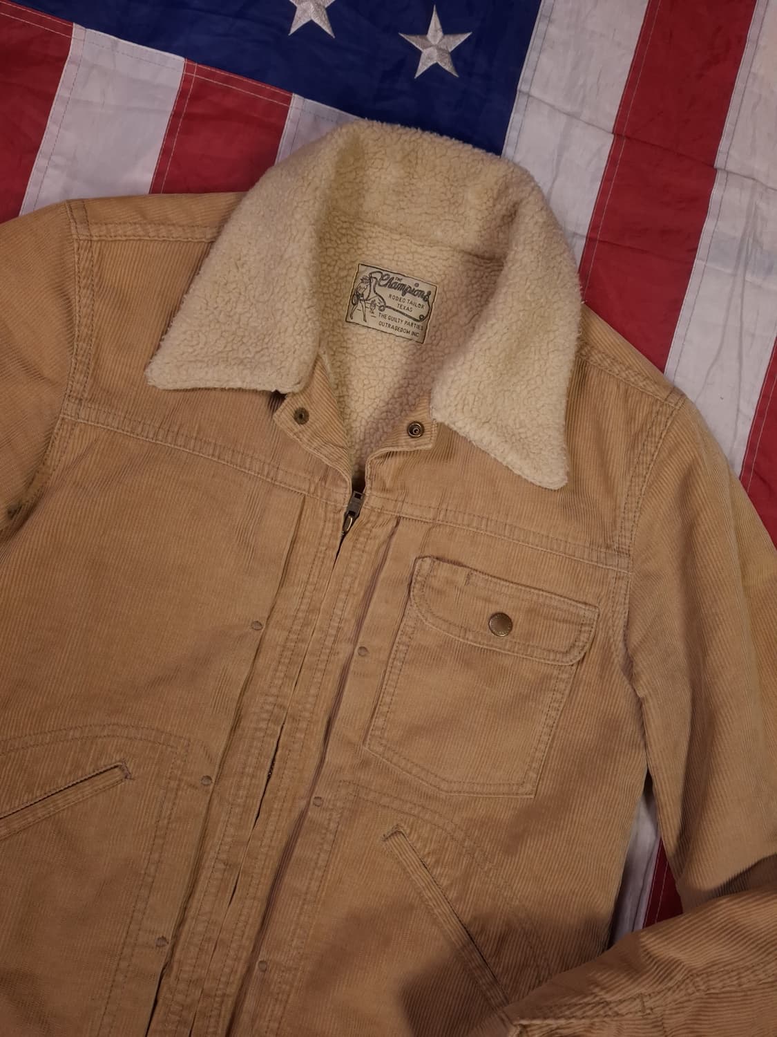 오리지날 일본판 와코마리아 우먼 코듀로이 트러커자켓 상품이미지9