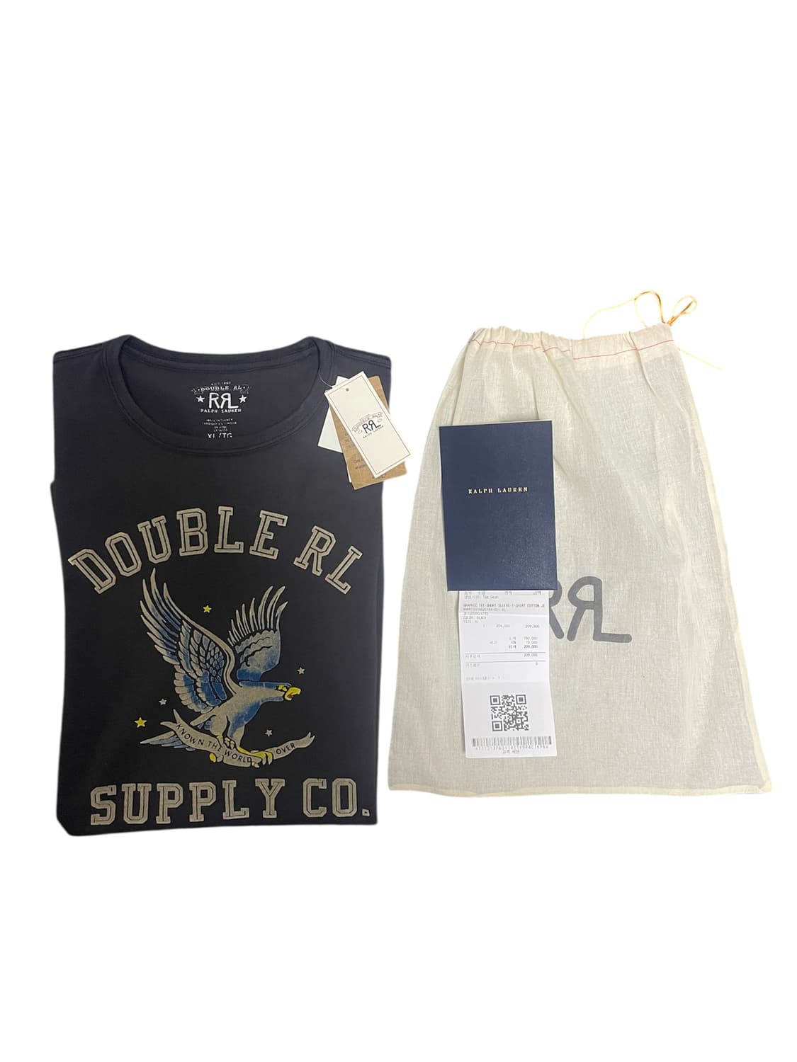 RRL 가먼트다이 저지그래픽 티셔츠 /  XL 상품이미지2