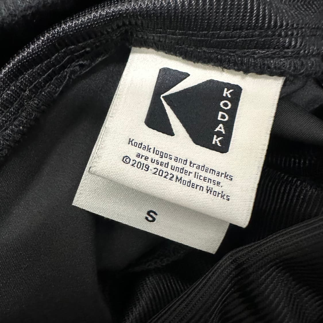 KODAK 코닥 카고 공용 조거팬츠 블랙 S 상품이미지8