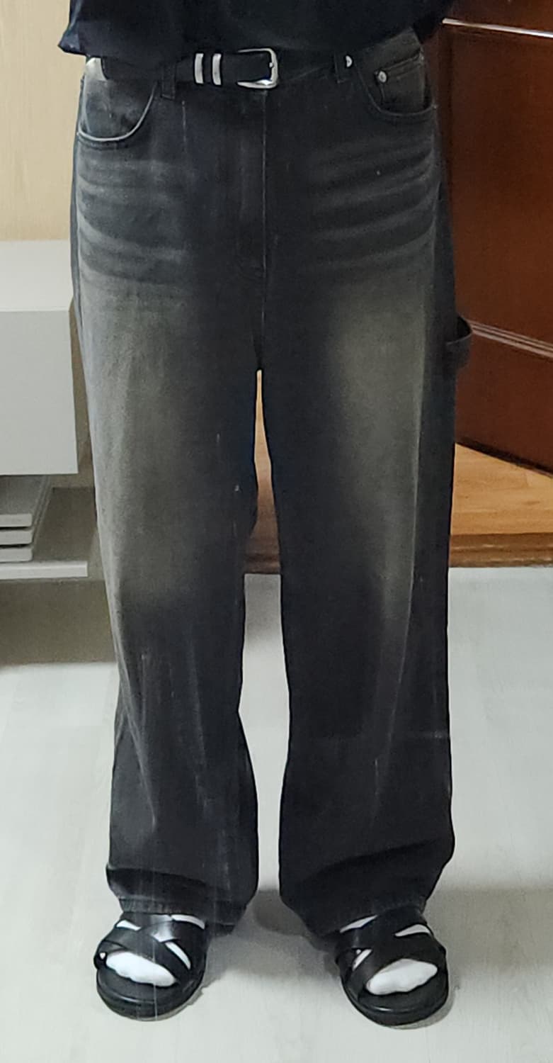 카시코 워싱 데님 팬츠 엠브로이드 상품이미지7