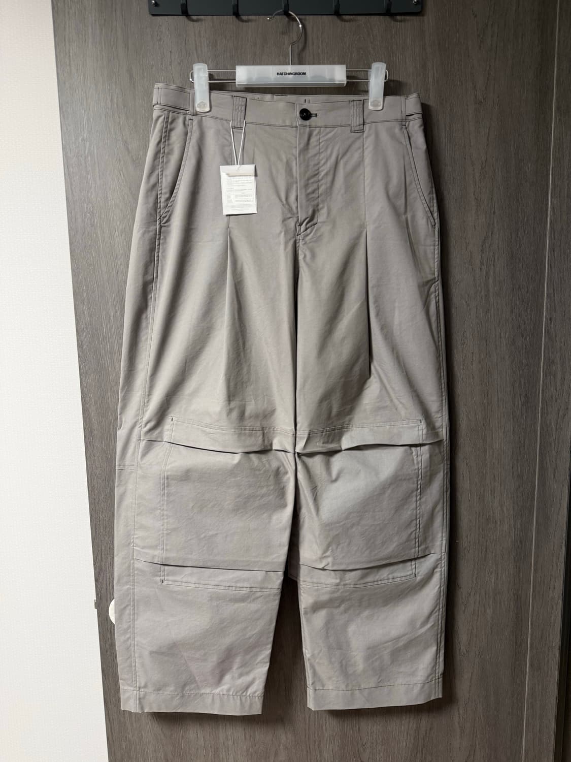 고낙 2패널 파라슈트 팬츠 그레이 상품이미지2