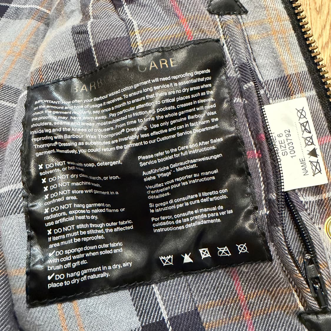 바버 인터터셔널 여성 (S) 상품이미지4