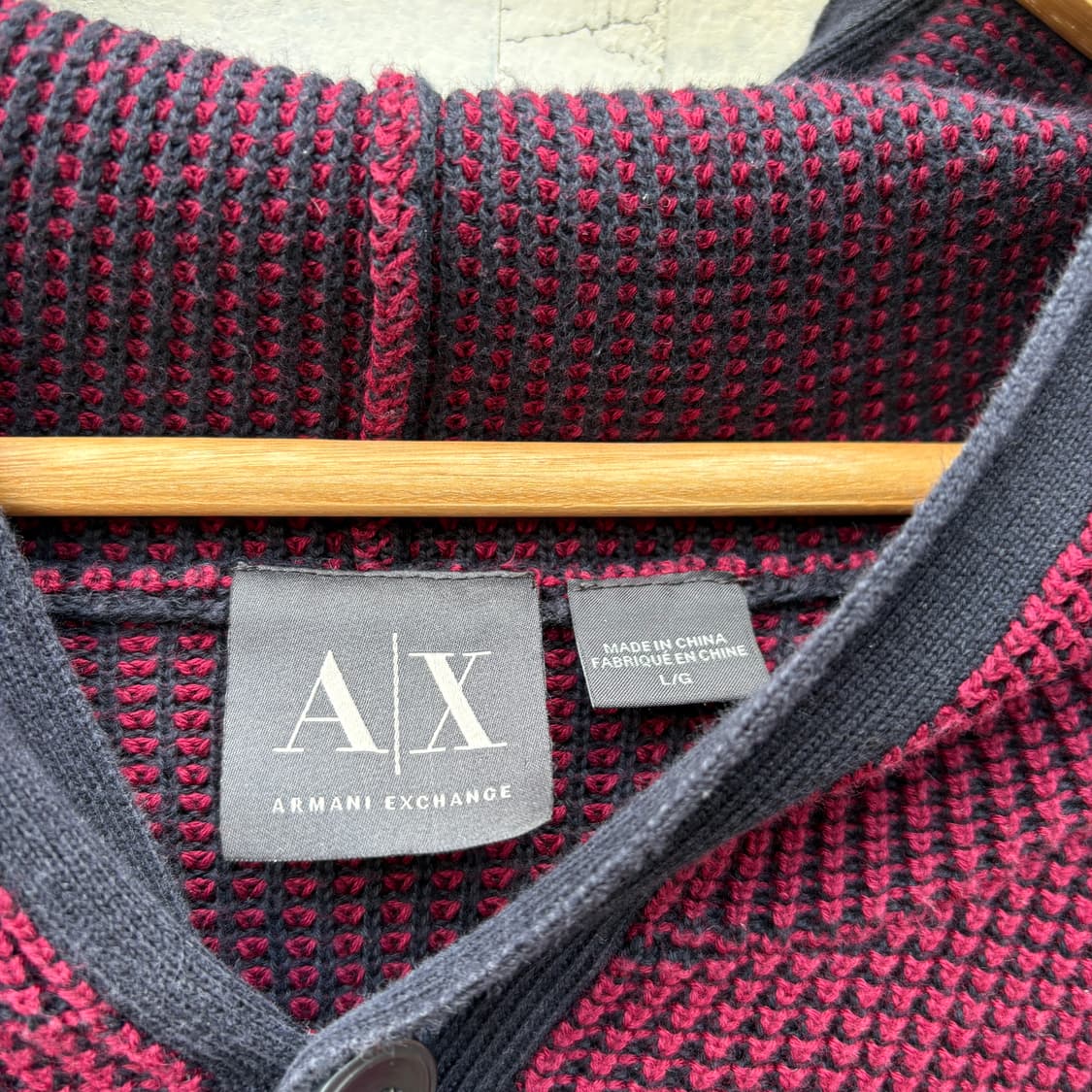 Armani Exchange 아르마니 익스체인지 후드 니트 상품이미지3