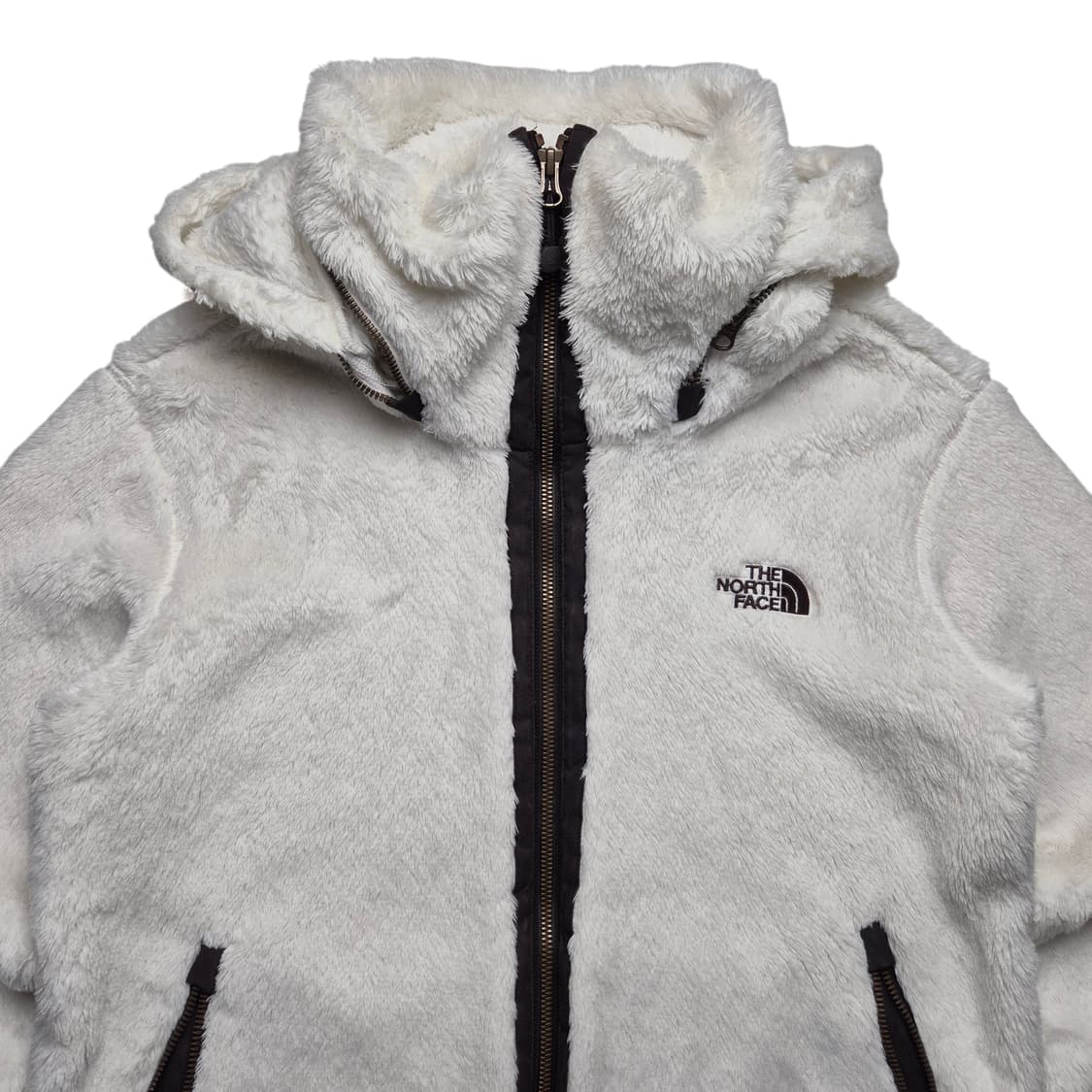 [S] 노스페이스 하이넥 후드 후리스 자켓 상품이미지3