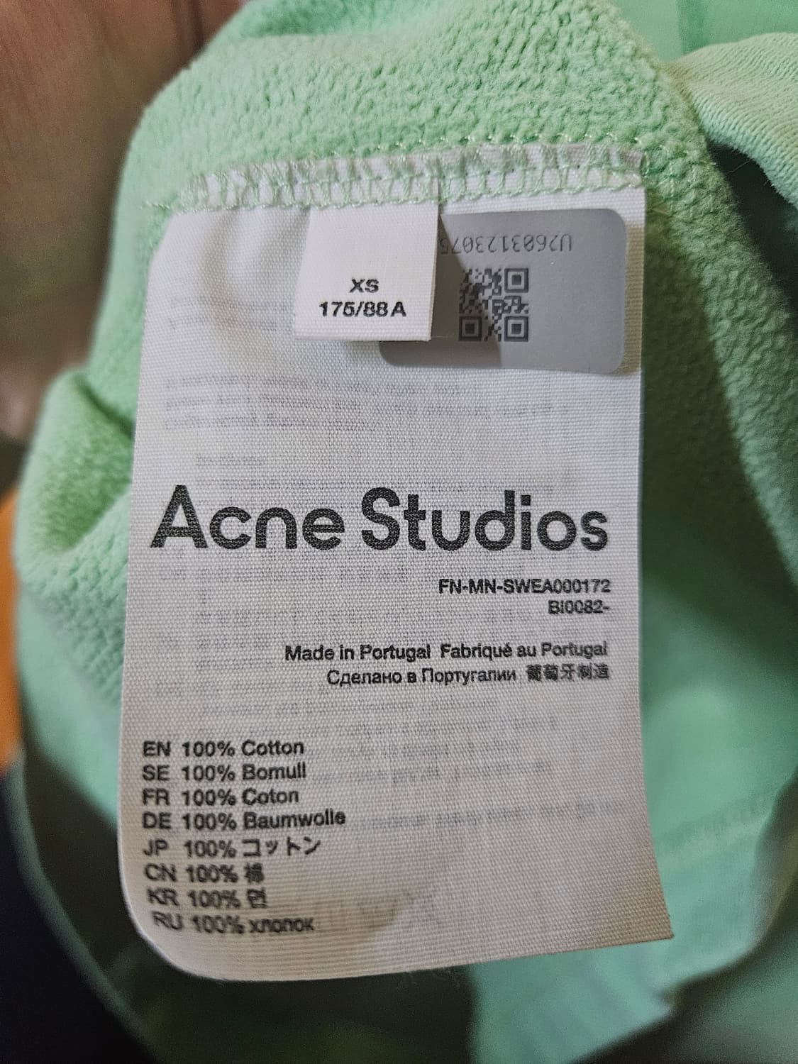 L ~ XL) 아크네 스튜디오 Acne Studios  크루넥 맨투맨 상품이미지3