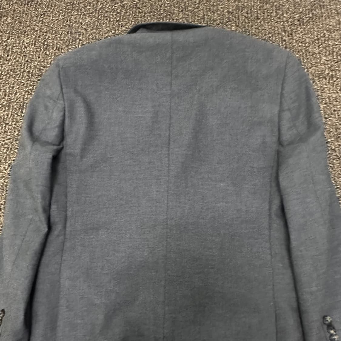 LUOMO 워모 프리미엄라인 캐시미어 울 정장 자켓 그레이 105(XL) 상품이미지5