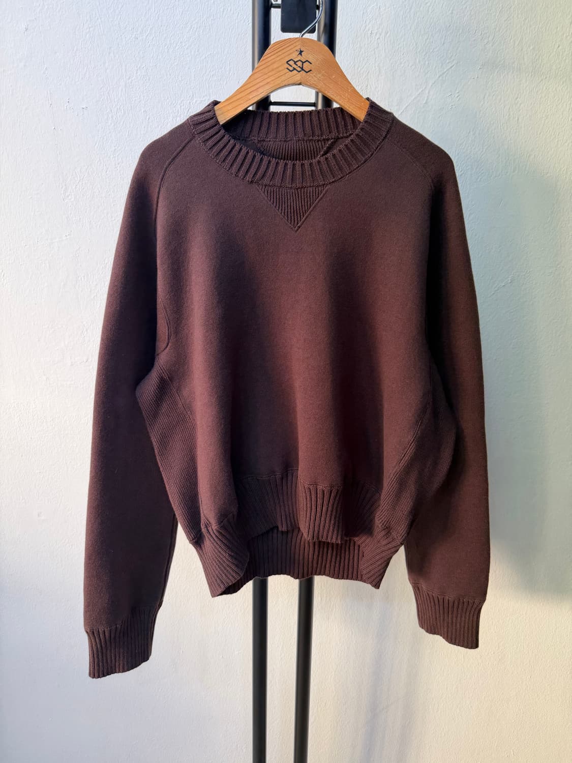 매장판정품) 사카이 여성 루즈핏 캐시미어 니트 스웨터 1 상품이미지1