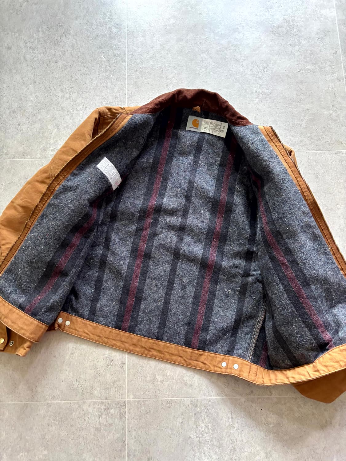 90~00's 칼하트 J97 디트로이트 자켓 46(105~110) 상품이미지8