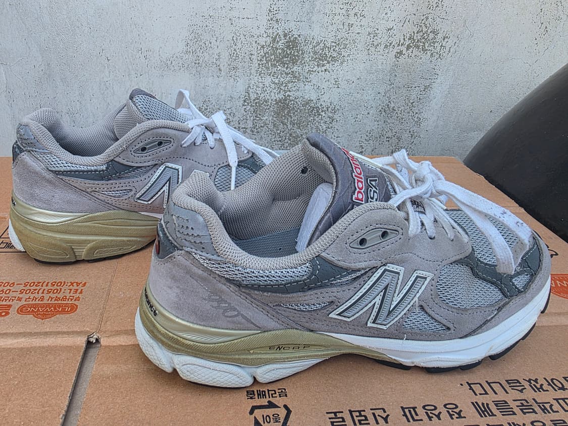 뉴발란스 990v3 그레이 240 / USA 러닝화 상품이미지2