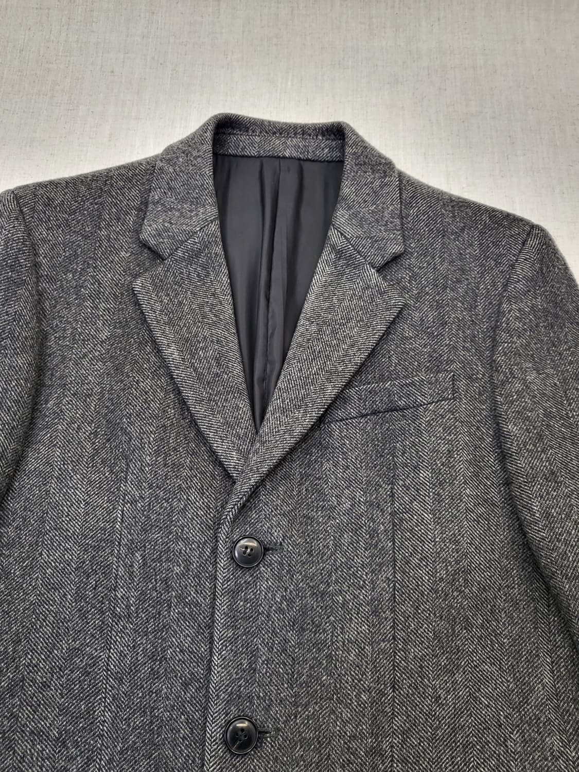 DKNY 울 코트 그레이 m 상품이미지2