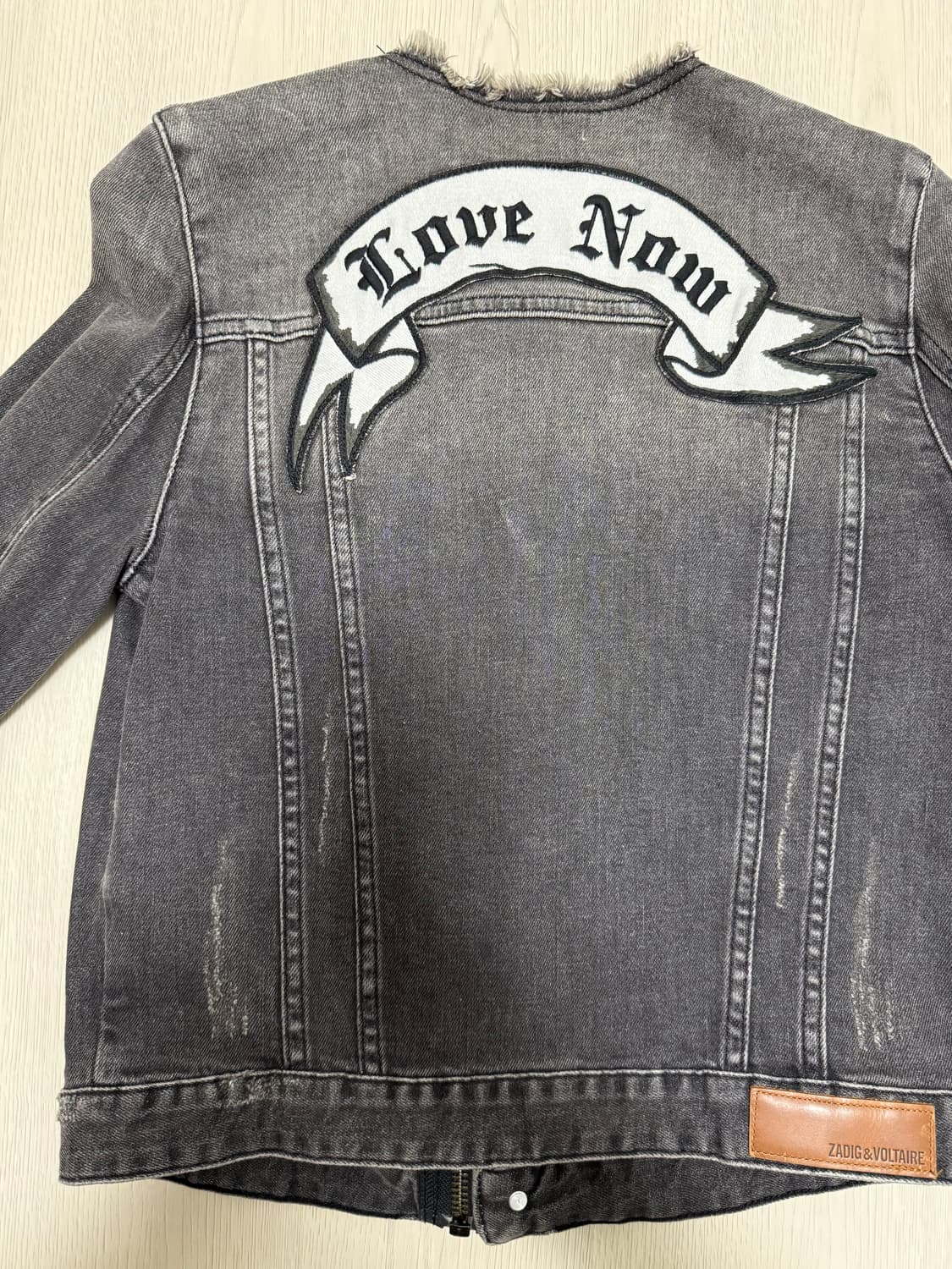 [ZADIG&VOLTAIRE] LOVE NOW 청자켓 상품이미지2