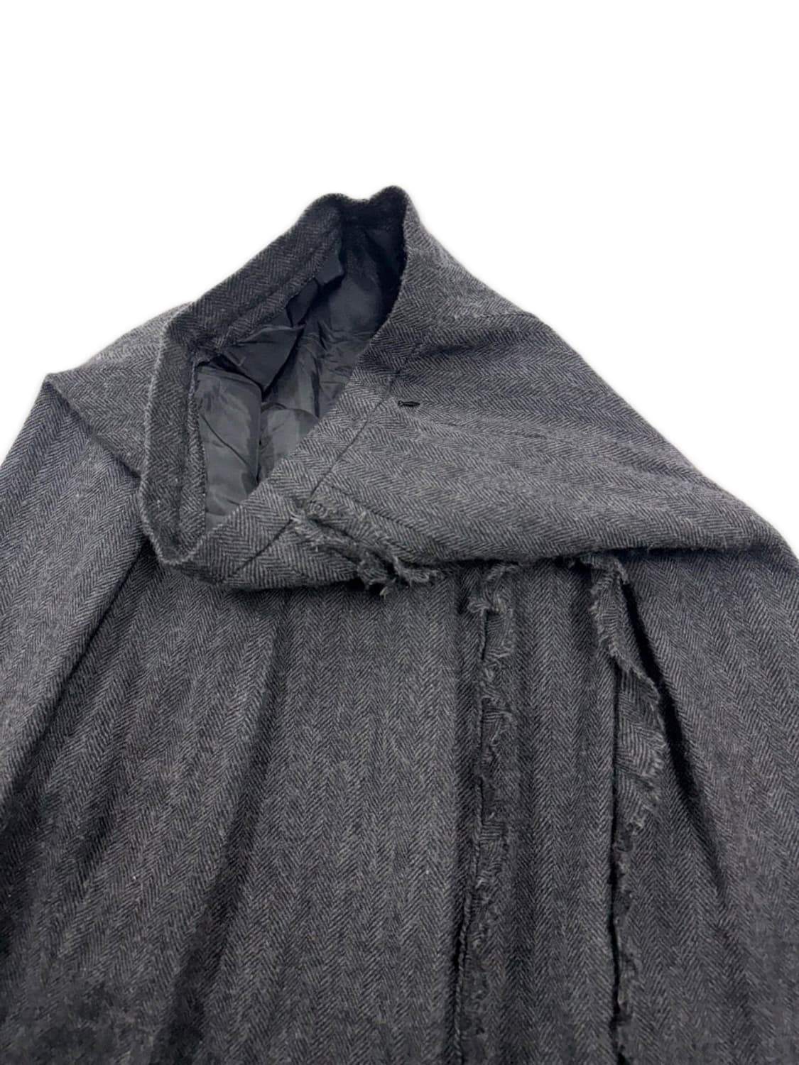 빈티지 그레이 프릴 플리츠 스커트 상품이미지4