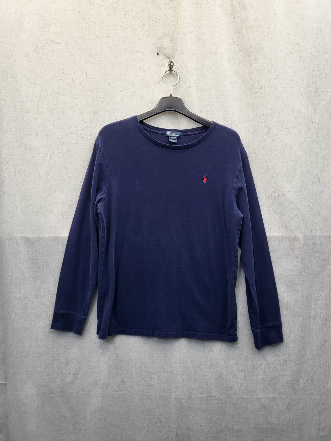 폴로 랄프로렌 네이비 긴팔 티셔츠 상품이미지1