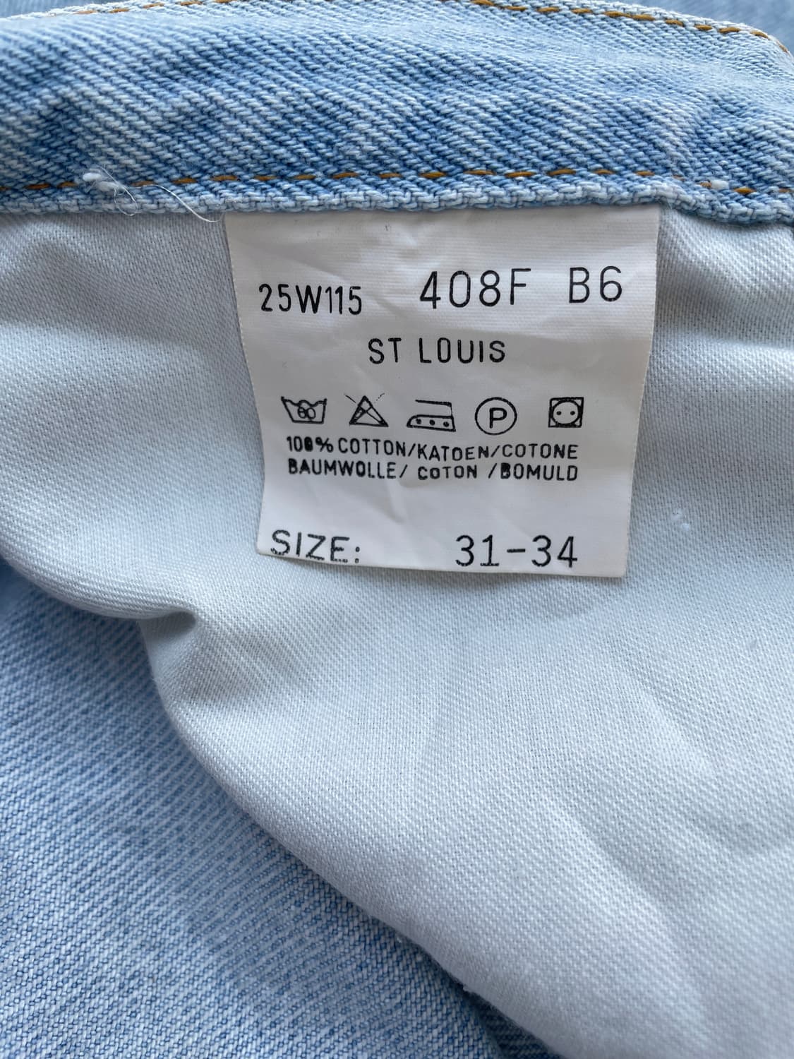 Lee[리] 라이더스 테이퍼드 연청 데님 팬츠 청바지 상품이미지3