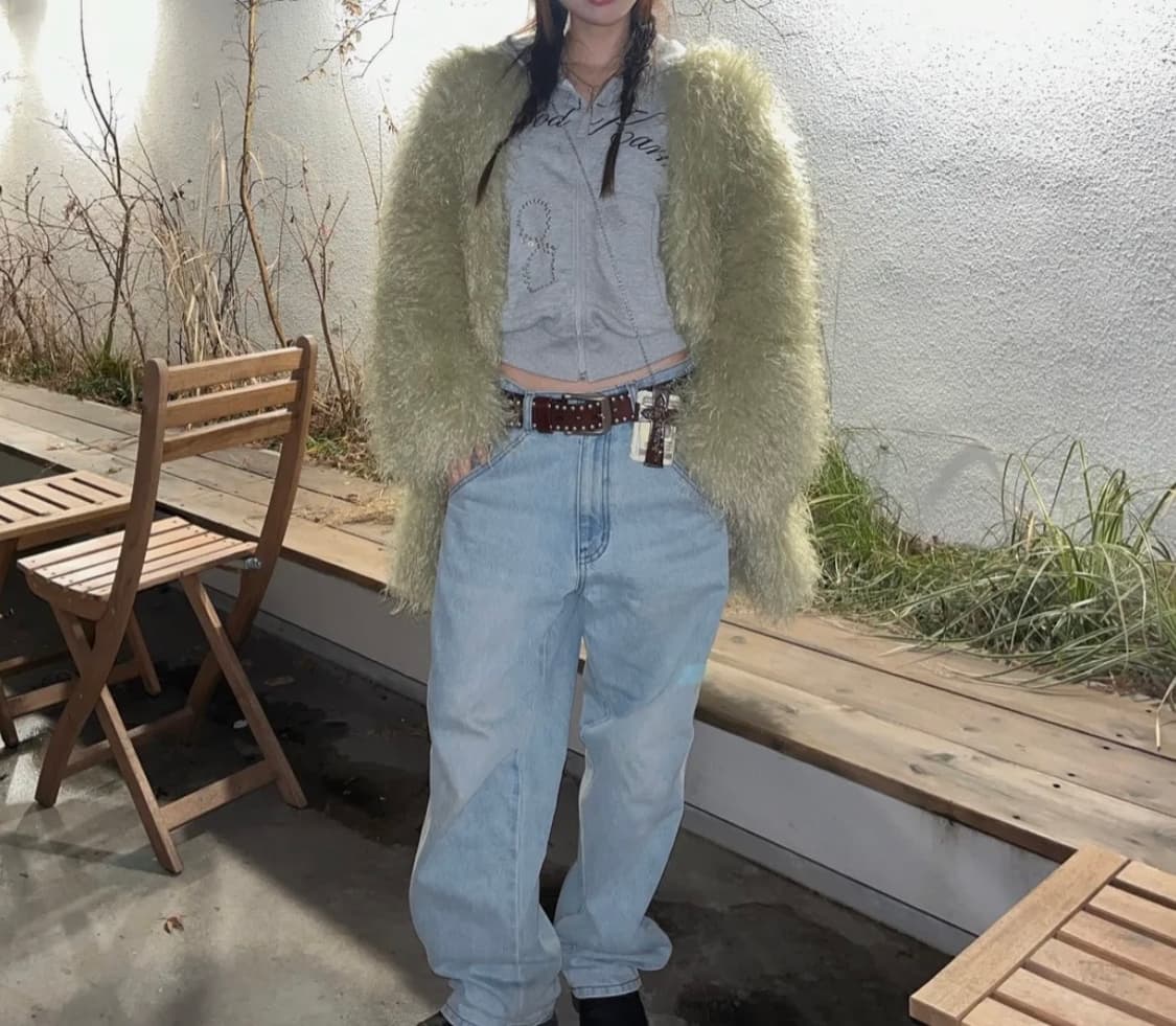 스컬프터 퍼 페일그린 s-m 새상품 상품이미지2