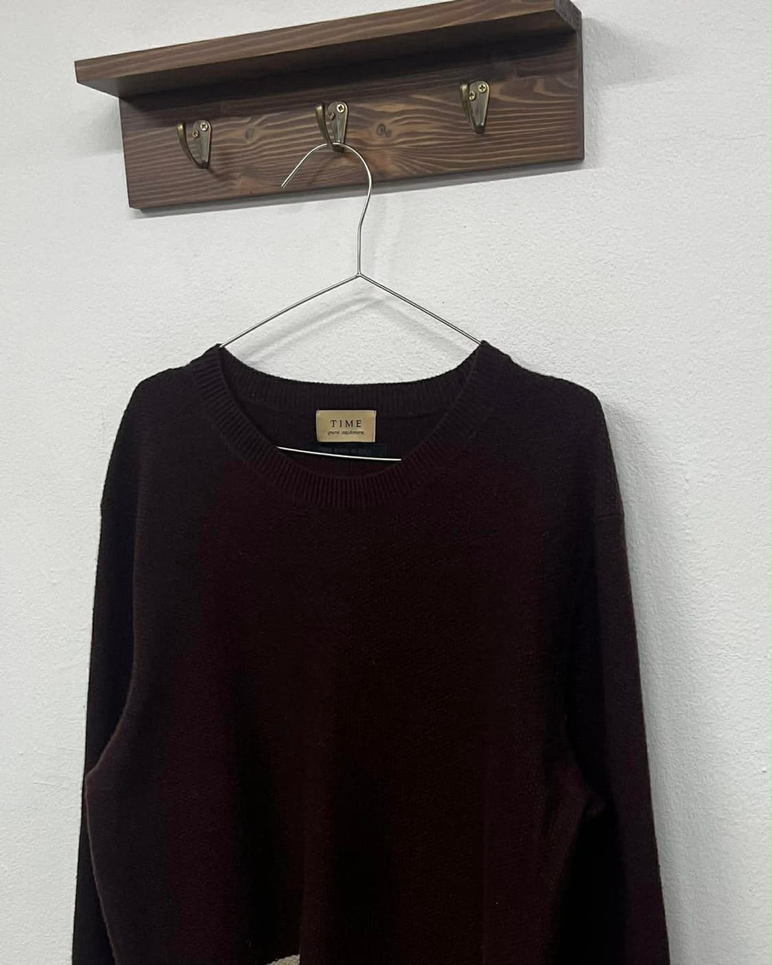 [105] 타임 한섬 퓨어 캐시미어 100% 남성 니트 스웨터 상품이미지3
