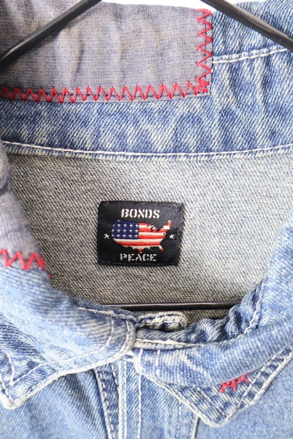BONDS PEACE Patchwork Denim Shirt 상품이미지7