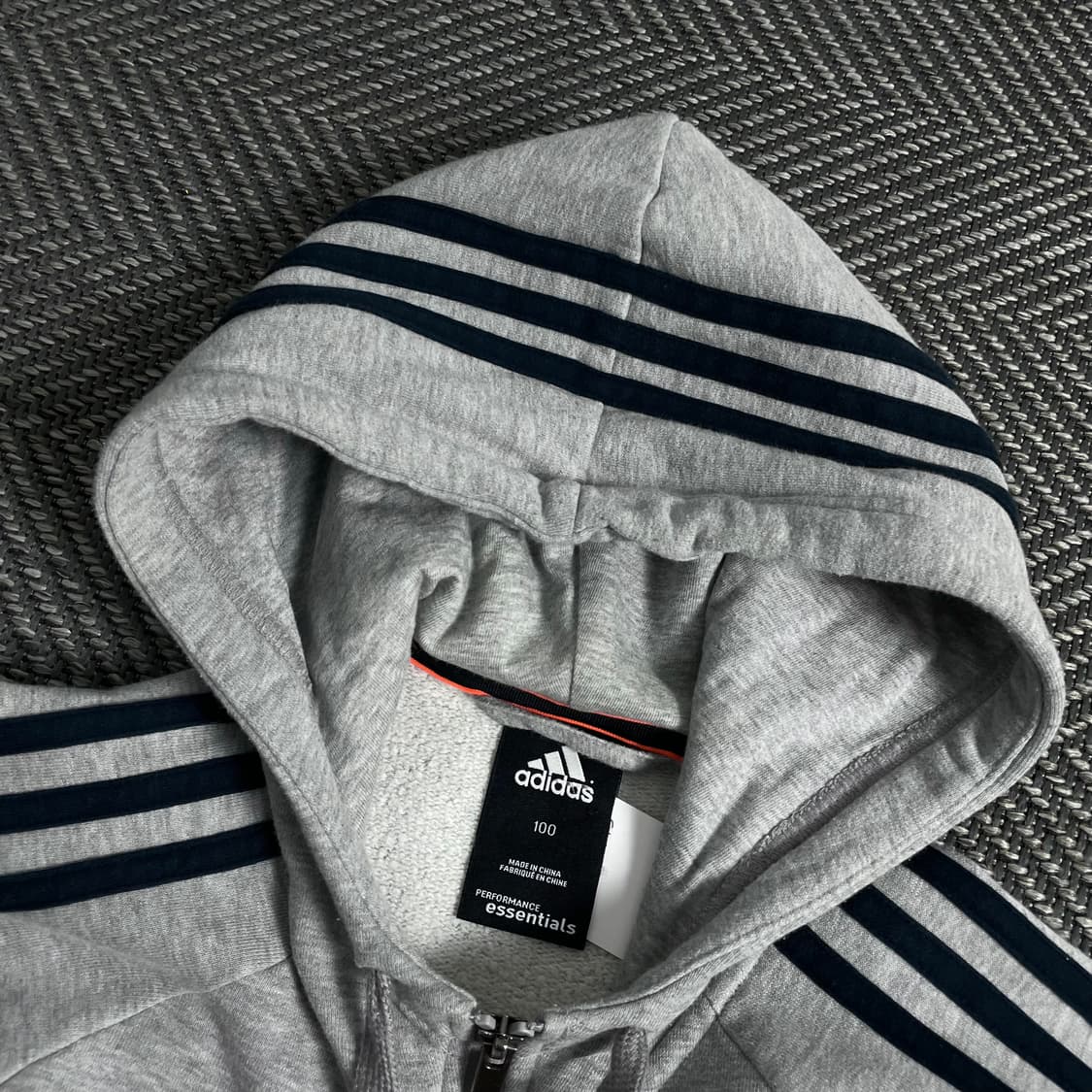 아디다스 사이드라인 스웻 트랙 그레이 후드집업o 3853 상품이미지6